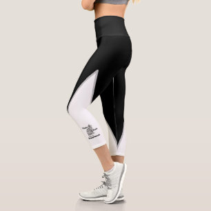 Music Cats Happy - Cat Lover Musician Capri Leggings