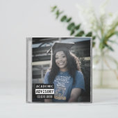 Music CD Case Album Cover Blue Abschluss Ankündigung (Stehend Vorderseite)