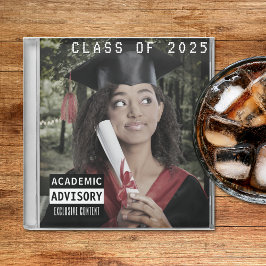 Music CD Case Album Cover Class Glasuntersetzer