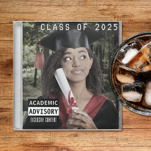 Music CD Case Album Cover Class Glasuntersetzer