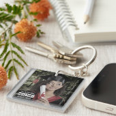 Music CD Case Album Cover Class Schlüsselanhänger (Vorderseite rechts)