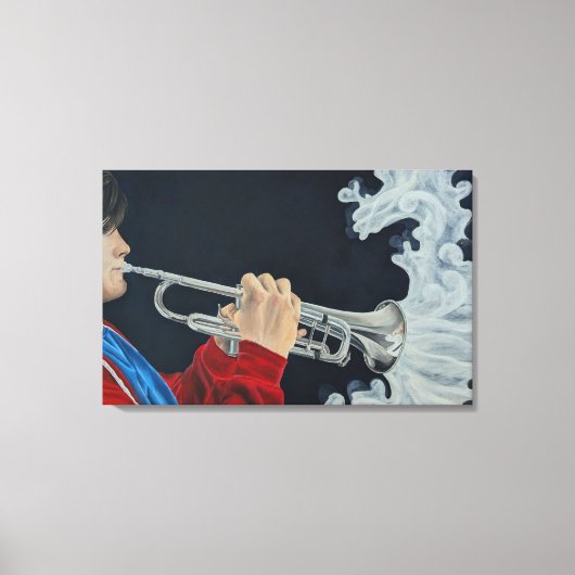 Music Challenges the Darkness Leinwanddruck (Vorderseite)