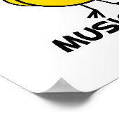 Music Chick Poster (Ecke)