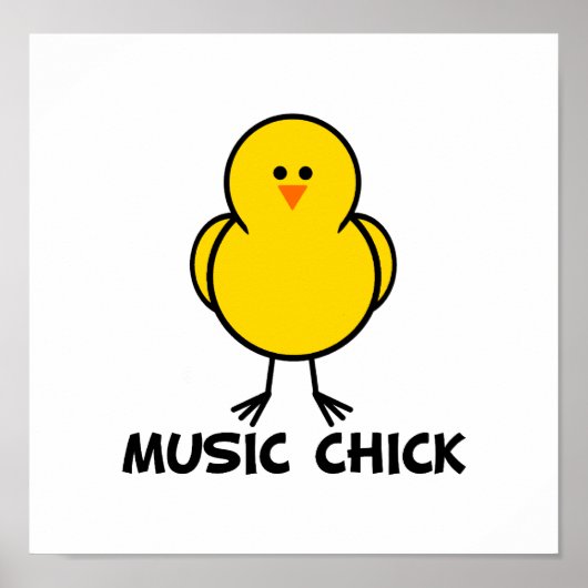Music Chick Poster (Vorne)