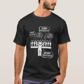 Music Choir Singen Members Redewendungen Funny Chr T-Shirt (Vorderseite)