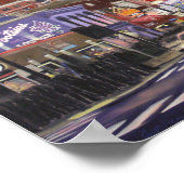 Music City Lights Poster (Ecke)