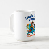 Music City Phins Coffee Tasse (Vorderseite Links)