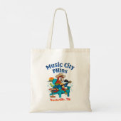 Music City Phins Tote Bag Tragetasche (Rückseite)