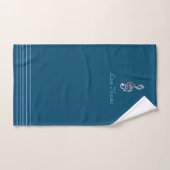 Music Clef Badhandtuch Set (Handtuch)