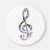 Music Clef G Magnet (Vorne)
