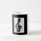 Music CLef Kaffeetasse (Mittel)