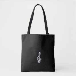Music Clef Tasche