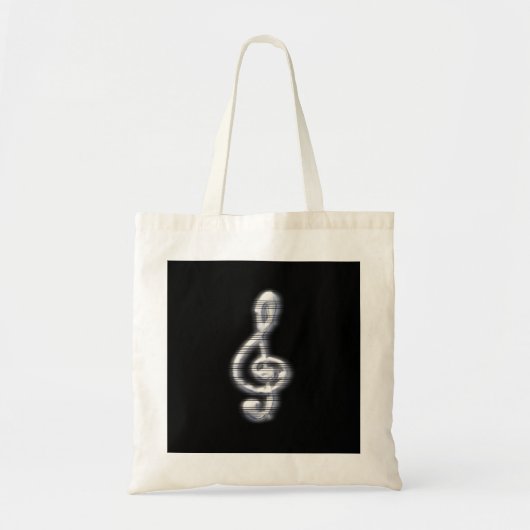 Music Clef Tragetasche (Vorne)