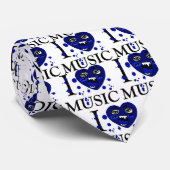 Music Crazy_ Krawatte (Gerollt)