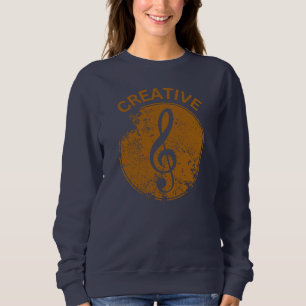 Music Creative Cool Musician design Sweatshirt