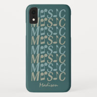 MUSIC Custom Color & Name Handy Fälle