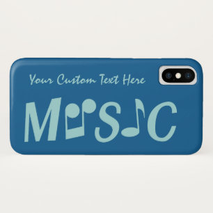 MUSIC Custom Color & Text Hüllen