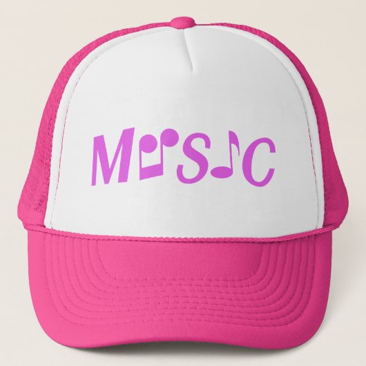 MUSIC Custom Hats Truckerkappe (Vorderseite)