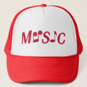 MUSIC Custom Hats Truckerkappe (Vorderseite)