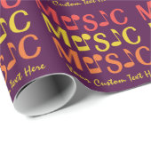 MUSIC Custom Packpapier (Rolleneckpunkt)