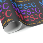 MUSIC Custom Packpapier (Rolleneckpunkt)