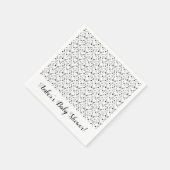 Music Custom Party Napkins Serviette (Ecke)
