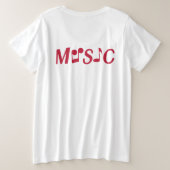 MUSIC Custom Shirts & Jacken (Design Rückseite)