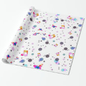 Music Dancing Geschenkpapier (Ungerollt)