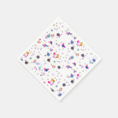 Music Dancing Serviette (Ecke)