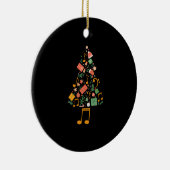 Music Director von Christmas Tree Musician Komponi Keramik Ornament (Rechts)