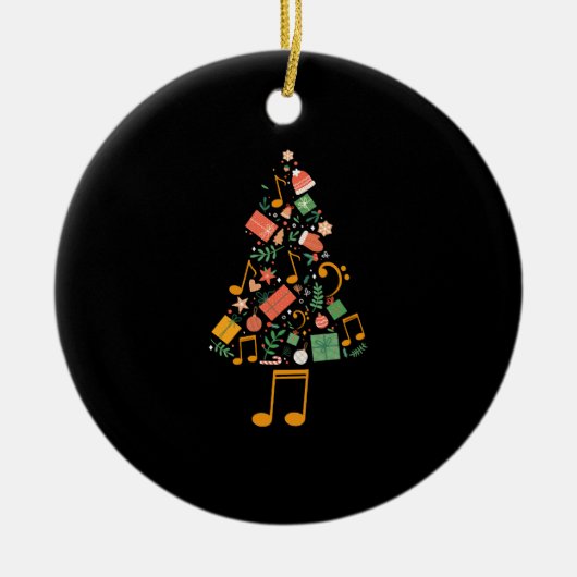 Music Director von Christmas Tree Musician Komponi Keramik Ornament (Vorne)