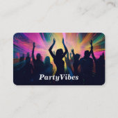 Music DJ Business Card Visitenkarte (Vorderseite)