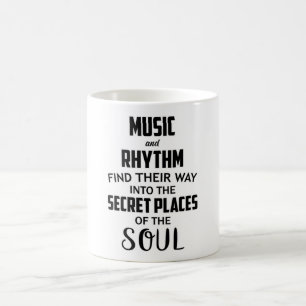 Music DJ Dance Art Hip Hop Gitarre Rock Funny Gift Kaffeetasse