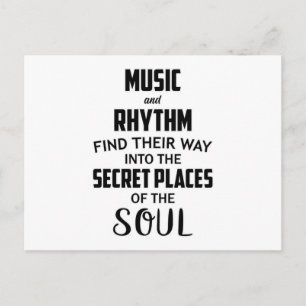 Music DJ Dance Art Hip Hop Gitarre Rock Funny Gift Postkarte