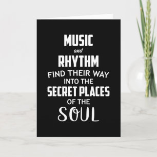 Music DJ Dance Art Hip Hop Guitar Funny Gift Idee Karte