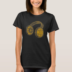 Music Dj Headphones Musiker für Mama T-Shirt