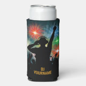 Music DJ individuelle Name Selters Dosenkühler (Seltzer Vorderseite)