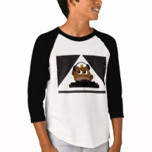 Music DJ Owl Design - Kids 3/4-Sleeve-T - Shirt