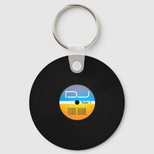 Music DJ-Vinyl-Cover Schlüsselanhänger