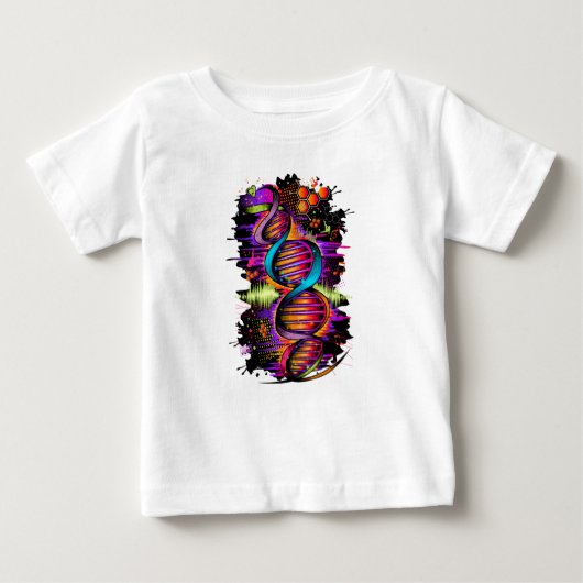 Music DNA Baby T-shirt (Vorderseite)