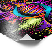Music DNA Fotodruck (Ecke)