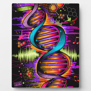 Music DNA Fotoplatte