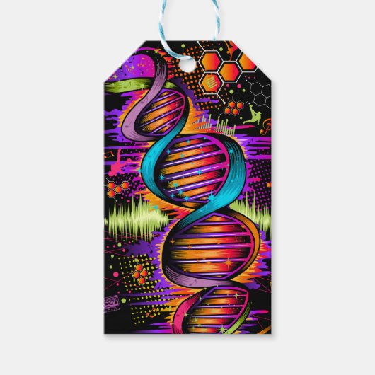 Music DNA Geschenkanhänger (Vorderseite)