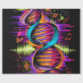 Music DNA Geschenkpapier (Flach)