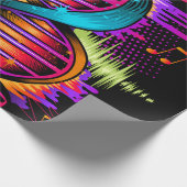 Music DNA Geschenkpapier (Ecke)