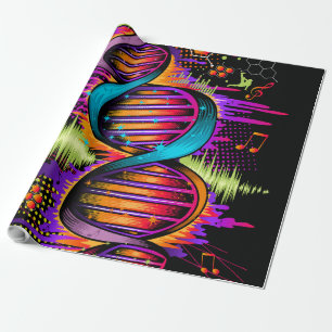 Music DNA Geschenkpapier