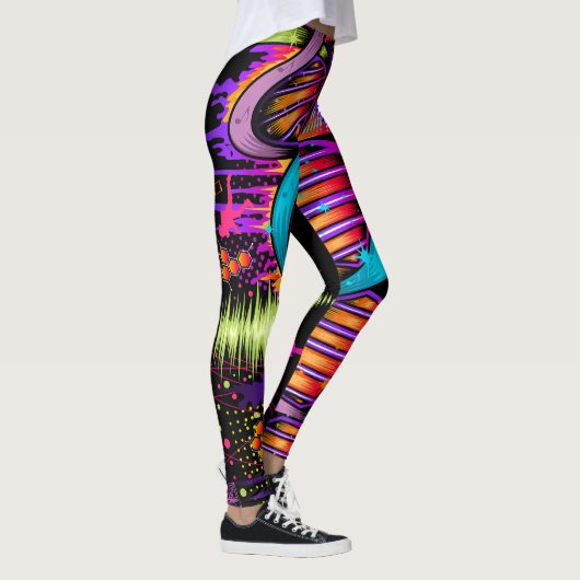 Music DNA Leggings (Rechts)