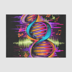 Music DNA Seidenpapier