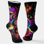 Music DNA Socken (Gewinkelt)
