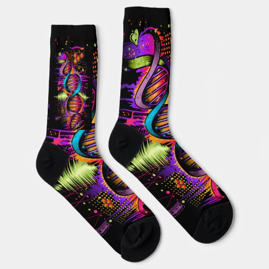Music DNA Socken (Rechts)